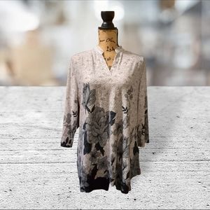 Baisheng GT floral tunic size L